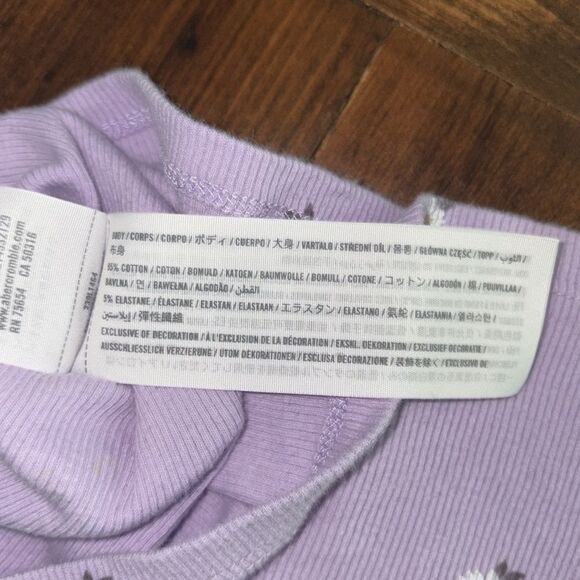 Abercrombie Kids Girls Ribbed Racerback Tank Top Size 11 / 12 - Picture 5 of 6